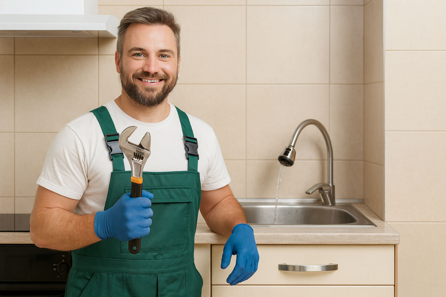 Contact a plumber in Jenks